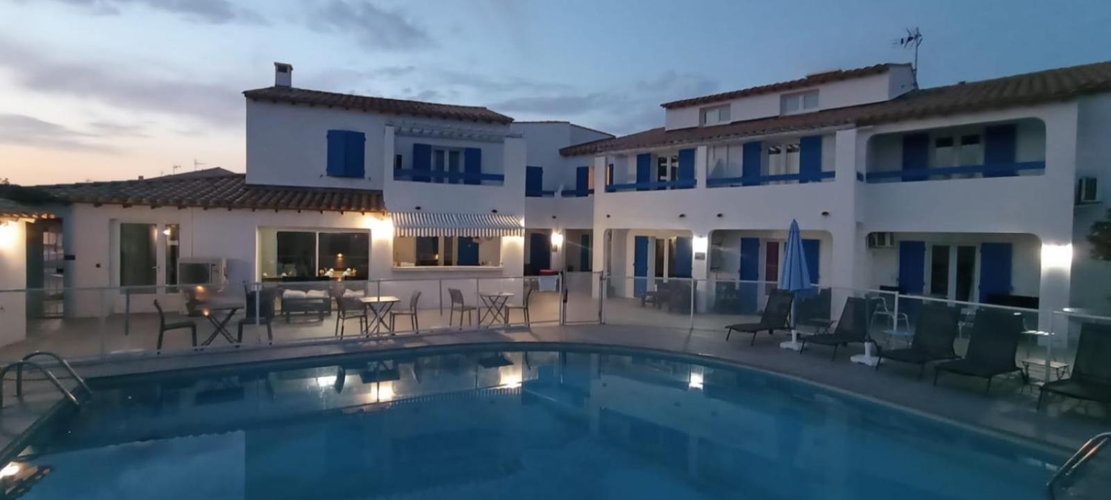 Hotel Le Bleu Marine Saintes-Maries-de-la-Mer Eksteriør billede