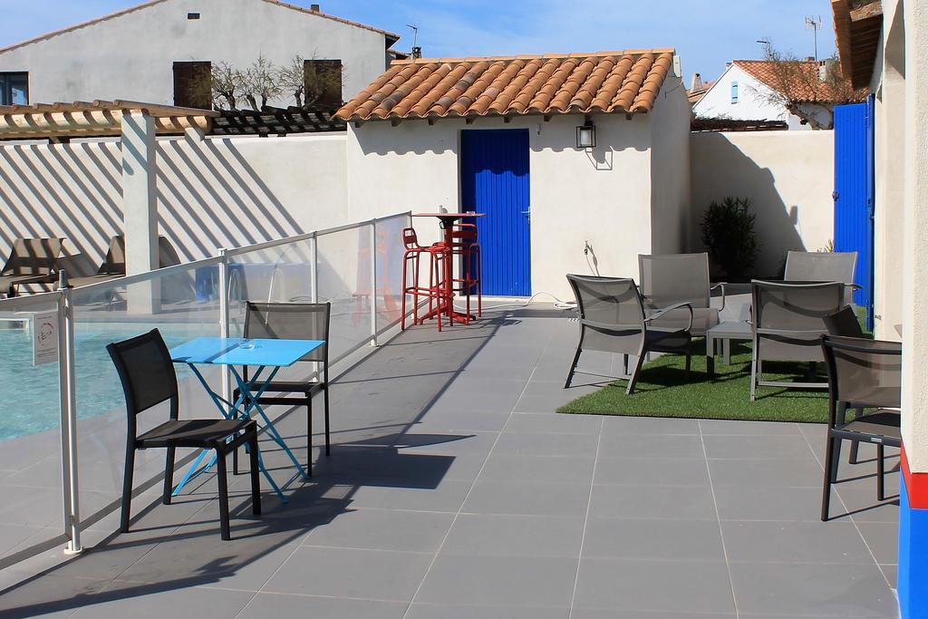 Hotel Le Bleu Marine Saintes-Maries-de-la-Mer Eksteriør billede